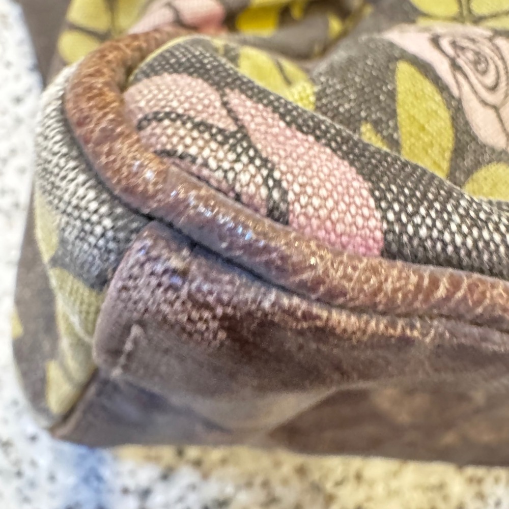 Petunia Pickle Bottom Backpack Floral  Convertible Tote and‎ pouch preloved - Picture 12 of 16